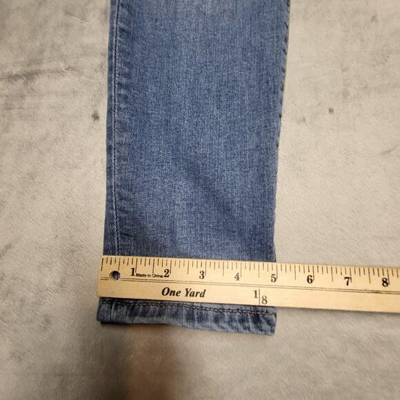 True Religion Jeans Womens 29 Blue Jennie Curvy Mid Rise Skinny Stretch Denim - Picture 5 of 10
